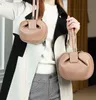 Celebrity Wonton Nina Demi Bag Echtes Leder Paris inspirierte Handtaschen Damen Top Henkel Tasche Tote Purse217e