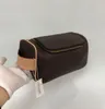 Louise Viuton Mode Designer Mannen Reizen toilettas Echt Leer grote capaciteit cosmetische tassen toilettas make-up etui voor vrouwen vutton Crossbody viuton Tas