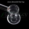 Beracky Roken Twee Optionele Schuine Rand 3mmXL Quartz Banger/Flat Top Terp Slurpers 10mm 14mm 18mm Quartz Nail Voor Glas Water Bongs Dab Rigs