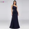 BodyCon Высокие Сплит Вечерние платья ВСЕГДА БЫЛО СЛУЧАЯ СЛУЧАЯ ОДНОГО ПЛЕЧНЫХ Русалка Элегантные Женщины Длинные Вечеринки Платья Льгос Холости Soiree 2020 LJ201119