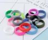 Outdoors colorful Silicone Ring Unisex Flexible Hypoallergenic Rubber Silicone O-Rings Wedding Sports Band Rings 2021