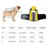 Gilet de sauvetage pour chien Gilet gonflable Vêtements de sécurité Natation Preserver Réfléchissant Pet Maillots de bain Harnais pour petits chiens de taille moyenne 201114