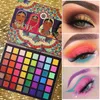 UCANBE Exotic Flavours Lidschatten-Palette, 48 Farben, gepresster Glitzer, Schimmer, mattgrüner Lidschatten, Neon-Metallic-Make-up-Kosmetik