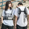 Designer-2020 Fashion Chest Waist Bag Front Hip Hop Streetwear Chest Bag Cross Shoulder Bags Funktionell paket Bolso # 40