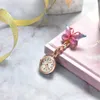 Butterfly em forma de enfermeira relógio enfermagem relógios delicado clip-on broche quartzo pendurado bolso fob broche senhoras relógio médico