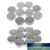 20 sztuk 10g 15g okrągłe aluminiowe kosmetyki krem ​​puste kontenery balsamowe jars