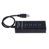 High Quality 4 In 1 Black USB 3.0 HUB Splitter For PS4/PS4 Slim High Speed Adapter for Xbox One for Xbox Slim USB