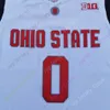 Vin Ohio State Buckeyes Basketball Jersey NCAA College E.J. Liddell Eugene Brown III Zed Key Seth Towns Musa Jallow Sheing Ahrens Diallo Russell