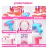 Vente chaude maquillage jouet enfants semblant jouer coiffeuse jouet semblant kits fille semblant jouer cosmétiques Playset pour enfants LJ201009