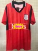 1994 1995 Collymore HAALAND maglie da calcio retrò 94 95 Gemmill BOHINEN roy Stuart Pearce magliette da calcio classiche vintage in maglia rossa