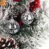 1Pack 3060mm Christmas Ball Xmas Tree Hanging Ornaments Mirror Glass Disco Pendants Bauble Home Party Decoration Y201020