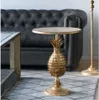 Pineapple shaped coffee table Vintage Golden Pineapple table small tea table side corner small coffee tables