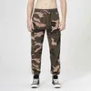 Hombres Streetwear Casual Camuflaje Jogger Pantalones Tácticos Pantalones militares para hombre Combate al aire libre Cargo Ejército Pantalones para Droppshipping H1223