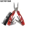 Açık Multitool Pense Onarım Pocket Bıçak Fold Tornavida Seti Balıkçılık Survival Taşınabilir Cep Çok EDC El Aletleri DIY Y200321