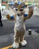 Festival Robe Husky Loup Renard Chien Mascotte Costumes Carnaval Hallowen Cadeaux Unisexe Adultes Fantaisie Fête Jeux Tenue Vacances Célébration Tenues De Personnages De Dessins Animés