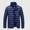 New Winter Jackets Men Parka Autumn Warm Outwear Solid Slim Mens Coats Casual Windbreaker Quilted Jackets Men 4XL 5XL 201118