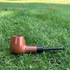 Torba tytoniowa Hornet Set Drewna Tobacco Pipe + Rury do palenia Narzędzia do czyszczenia + filtry do rur węglowych + słoik ze szklanym jar