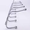 12 krokar badrumsdörr hängande rack kök hängande arrangör dörrkläder hängare krokar över dörr rack handduk hållare t200415