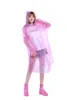 Disposable pe raincoat outdoor travel lightweight cycling one-piece unisex adult wholesale DHL