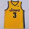 2023 Quatro Mulheres Final 4 Iowa Hawkeyes Basquete Jersey NCAA College Caitlin Clark Luka Garza 10 Joe Wieskamp 5 CJ Fredrick 3 Bohannon 30 66594 0 669 13736 176 66967 67