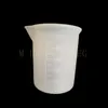 Многоразовый 100 мл прозрачная измерительная чашка с масштабными силиконовыми измерительными инструментами для DIY выпечки кухонные бар обеденные аксессуары DHL доставка