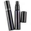 10 ml UV -plätering Atomizer Mini Refillable Portable Parfym Bottle Spray flaskor Exempel Tom containrar Guldsilver svart färg DHD6184092