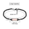 SoITE verstelbare ketting urn sieraden mode armband invulbare as keepsake openbare gebed box gedenkteken crematie mannen cadeau