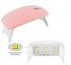 Portable Mini LED Lamp Nail Dryer USB Charge LED Light Quick Dry Nails Gel Manicure For Nail Art 6W pop 2022