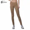 Sitruuna Spring winter faux suede leggings fold high waist retro elastic stretchy slim women pencil pants plus size 201109