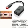 컴퓨터 케이블 커넥터 Lenovo ThinkPad X1 카본 이더넷 연장 케이블 어댑터 RJ45 4x90F84315 / 04x6435 4x90Q84427 / 01YU