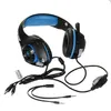 New Beexcellent GM-1 Gaming Headphone 3.5MM USB Wired Headband Headphones with Mic LED Light Stereo Game Headset for PC/PS4 Gamers