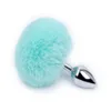 Party Favor Tail Anal Plug Fluffy Plush Sexy Girl Cosplay Erotic Sex For Woman Couples Buplug5069300