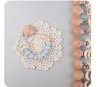 INS baby Safty 나무 실리콘 노리개 Teethers Circle Beads 공 디자인 건강 관리 Teething Pacifier Anti-drop Chain 유아 0-3Months에 적합