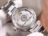 V9F 35 мм W31074M7 A2892 Автоматические женские часы стальные корпус серебряные алмазы циферблаты стальные браслеты женские часы Лучшее издание PureTime C3