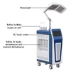 Vertical 9 in 1 hydro dermabrasion jet peel oxygen led light facial face lifting beauty machines PDT therapy