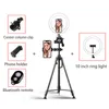 10-Inch Fill Light Tripod 360 Degree Retractable And Height-Adjustable Portable Camera Mobile Phone Live Flash Bracket1 Loga22