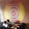 148X200CM Hippie Mandala Tapestry Wall Hanging Indian Bohemian Fabric Boho Decor Carpet Mattress Y200324