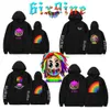 Hip Hop Rapper 6ix9ine Tekashi69 Tekashi 69 Gooba Regenbogen Damen/Herren Hoodies Sweatshirts Harajuku Casual Pullover Kapuzenjacke C1116