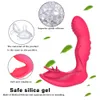 Vibrador portátil para lamer la lengua para mujeres, consolador invisible remoto inalámbrico, estimulador de clítoris, juguete sexual para mujer, masturbador de orgasmo Y201118