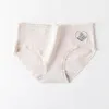 Brand Design Cotton Girls Panties Briefs Young Ladies Underpants For Women Lace Solid Health Comfort Underwear Lingerie