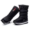 -30 graad Winter Meisjes Laarzen Waterdicht Meisje Kinderen Snowboots Warme Kinderen Schoenen Wellies Jongens 211227