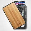 Selling 2021 New-Bring Slide Credit Card Holder Novelty Wallet with wood cover Slim Front Pocket RFID Money Clip for Men222N