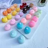 Macaron doftande ljus bärbar mini macaron söt födelsedagsfest festival hem dekorativa ljus foto skytte rekvisita