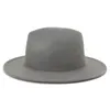 بنما قبعة الجاز قبعة رسمية خليط شعرت قبعة النساء الرجال واسعة بريم فيدورا القبعات بنما تريلبي كاب الاتجاه مقامر قبعة عيد الميلاد