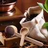 Houten Metende Coffee Scoop Ground Lepel eetlepel voor bonen, eiwitpoeder, kruiden, thee, soep koken mixing roerkeuken RRF13920