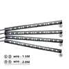 4in1 48 Led 22 cm Veelkleurige muziek afstandsbediening Flexibele Auto LED Strip Verlichting Interieur Decoratieve Sfeer Neon Lamp LED Wirele5759779