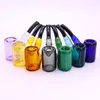 5.7" Glass Sherlock Pipe Fashion Hand Pipes Mix Colors Glass Pipe 82g Tobacco Pipes Small Bubbler For Free