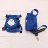 Рюкзак для пакета для домашних животных для кошачьей собаки милое животное с поводными детскими школьными мешками на открытом воздухе переносные LJ201109