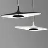 Hängsmycke Lampor Moderna Simple Lights Luceplan Soleil Noir Suspension Lampa För Vardagsrum Dekoration Sovrum Kläder Store LED Belysning