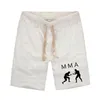 Herrboxare slitkamptryck Mens shorts stretch shorts muay thailändska boxning shorts för manlig fitness judo jogger korta byxor t200409